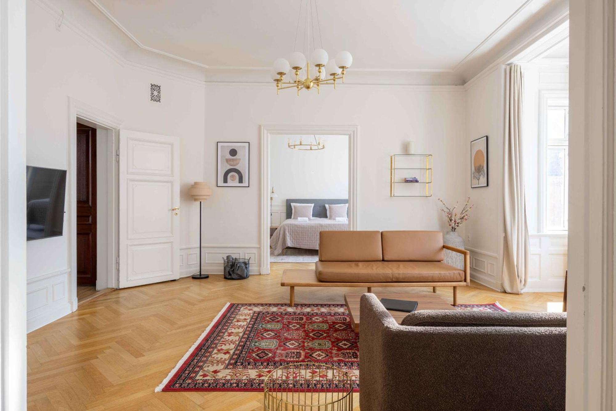 Lovely 3Br Manor Apartment 5 Min From Tivoli Gardens Копенгаген Екстер'єр фото